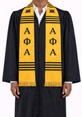 Alpha Phi Alpha Gold Kente Stole