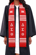 Delta Sigma Theta Red Kente stole