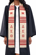 Delta Sigma Theta White Kente stole